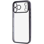 iPhone 17 Pro Max用 ソフトケース 精密設計 フレームメッキ ブラック RT-P55PFC2/BM