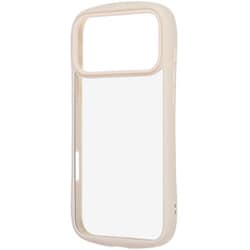 iPhone 17 Pro Max用 ハイブリッドタフケース Puffull +レンズガードリング ミルクホワイト RT-P55CMD1/MLW