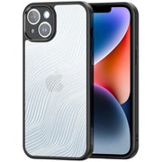 iPhone 14用 ハイブリッドケース Aimo/ブラック DUX-IP14AIMO/BK