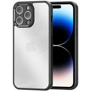 iPhone 14 Pro用 ハイブリッドケース Aimo/ブラック DUX-IP14PAIMO/BK