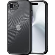 iPhone 16e用 ハイブリッドケース Aimo/ブラック DUX-IP16EAIMO/BK