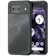 Google Pixel 8用ハイブリッドケース Aimo/ブラック DUX-GP8AIMO/BK