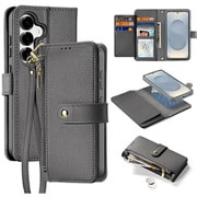 Galaxy S25用 手帳型ケース Lawa 財布付き多機能/グレー DUX-GS25LAWA/GR