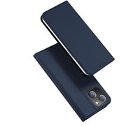 iPhone 15用 手帳型ケース Skin Pro/Blue DUX-IP15Skin Pro/BL