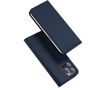 iPhone 15 Pro用 手帳型ケース Skin Pro/Blue DUX-IP15PSkin Pro/BL