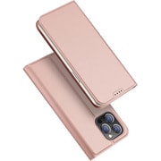 iPhone 15 Pro用 手帳型ケース Skin Pro/Rose DUX-IP15PSkin Pro/RO