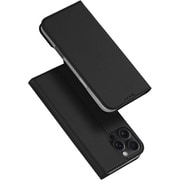 iPhone 16 Pro用 手帳型ケース Skin Pro/Black DUX-IP16PSkin Pro/BK