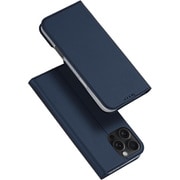 iPhone 16 Pro用 手帳型ケース Skin Pro/Blue DUX-IP16PSkin Pro/BL
