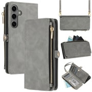 Galaxy S24用 手帳型ケース Z001 財布付き多機能/グレー DUX-GS24Z001/GR