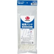 381248 結束バンド白 100本入 5.0X200 B329J