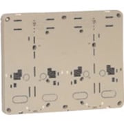 積算電力計・計器箱取付板 ベージュ 適用：2個用 BP-2WJ
