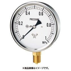 グリセリン入圧力計 圧力レンジ0～4MPa 接続部サイズG3/8B GLT-41-4MPA