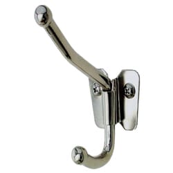 107ニッケル鉄回転帽子掛(60個入) HG107-NI