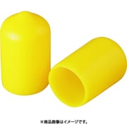 保護キャップ 丸（20個入）黄 HLYE340-B