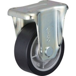 重荷重用キャスター ナイロン車輪 固定金具付 Φ130 HS-130WK