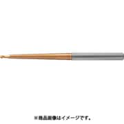 超硬2枚刃テーパネックボールエンドミル R1×首下長12×首部テーパ角3°×刃長1.6×全長60 HTNB2020-120-6