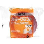 カラークラフトテープ#500WC 38X50 ピンク K50WP12
