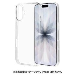 iPhone 17用 ソフトケース TPU 衝撃吸収 クリア 透明 0.9mm 8877IP5ATPCL