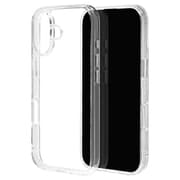 iPhone 17用 ハイブリッドケース 衝撃吸収 0.8mm TPU＋GLASS 硬度10H クリア 8884IP5AHGCL