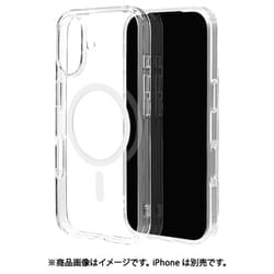 iPhone 17用 ハイブリッドケース RHINOX 衝撃吸収 MIL規格 磁力充電 クリア 表面硬度5H 9198-IP5AHAMCL