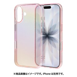 iPhone 17用 ソフトケース TPU aurora オーロラ 衝撃吸収 ピンク 8915IP5ATPPK