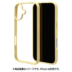 iPhone 17用 ハイブリッドケース FLEXGUARD 衝撃吸収 TPU＋PC イエロー×クリア 8923IP5AHPYL
