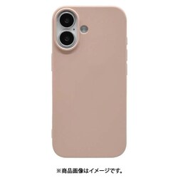 iPhone 17用 ソフトケース TPU 衝撃吸収 さらさら質感 スモーキーピンク 8933IP5ATPSPK