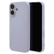 iPhone 17用 ソフトケース TPU 衝撃吸収 さらさら質感 スモーキーブルー 8934IP5ATPSBL