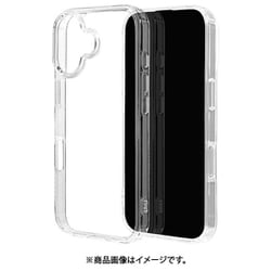 iPhone 17用 ハイブリッドケース KAZARITAI 衝撃吸収 クリア TPU＋PC 8950IP5AHPCL