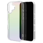 iPhone 17用 ハイブリッドケース KAZARITAI 衝撃吸収 オーロラクリア TPU＋PC 8951IP5AHPCL