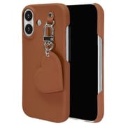 iPhone 17用 ハードケース iLBe キーリングハンガー付き ブラウン 8977IP5APCBR