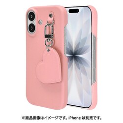 iPhone 17用 ハードケース iLBe キーリングハンガー付き ピンク 8978IP5APCPK
