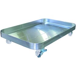 運搬台車 18-8給食バット用運搬台車 588×367×H125mm SH-6038-UN