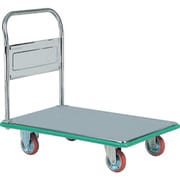 ステンレス製運搬車 固定ハンドルタイプ 均等荷重300kg SUS302