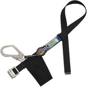 胴ベルト型墜落制止用器具（巻取タイプ）ロック機構付き ロックリトライト 黒 LLサイズ 幅50MM×長さ1600MM 130KG対応型 TBLRN599BLKLL(130KG)JANBP