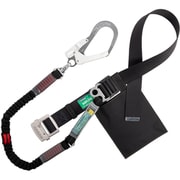 胴ベルト型墜落制止用器具（伸縮タイプ）ノビロン（BK）黒 Mサイズ ベルト幅50MM×長さ1200MM TBNV593SVBLKBKMBP