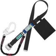 胴ベルト型墜落制止用器具（伸縮タイプ）ノビロン（BK）黒 LLサイズ ベルト幅50MM×1600MM 130KG対応型 TBNV599BLKBKLL(130KG)JANBP