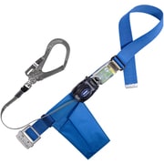 胴ベルト型墜落制止用器具（巻取タイプ）ロック機構なし リトラ 青 Mサイズ 幅50MM×長さ1200MM TB-RN-599K-BL4-M-JAN-BP