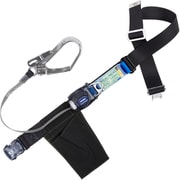 胴ベルト型墜落制止用器具（巻取タイプ）ロック機構なし リトラ 黒 LLサイズ 幅50MM×長さ1600MM 130KG対応型 ワンタッチバックル仕様 TBRNOT590BLKLL(130KG)JANBP