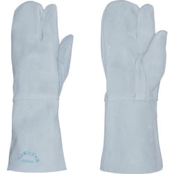 溶接用床革手袋 床革3本指 フリーサイズ TH-410