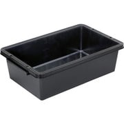 トラ舟20L ブラック(角型・再生原料使用) PSB20-BK
