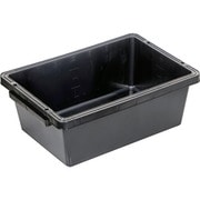 トラ舟28L ブラック（角型・再生原料使用） PSB40-BK