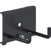 パンチングパネル用工具フック2本爪 黒 SF-1W-BK