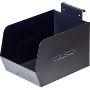 パンチングパネル用スチールコンテナ 大 ブラック SFBOX2BK