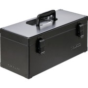 片開きツールボックス つや消しブラック W405×D173×H175 TB-400-BK