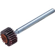 セラミックフラップホイール 軸径3mm #120 外径10×幅5×軸長30(10個入) TCF1005-CE-120