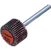 セラミックフラップホイール 軸径3mm ＃120 外径15×幅10×軸長30（10個入） TCF1510-CE-120
