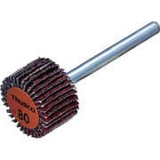 セラミックフラップホイール 軸径3mm ＃80 外径15×幅10×軸長30（10個入） TCF1510-CE-80
