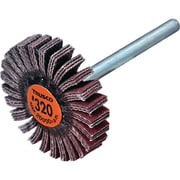 セラミックフラップホイール 軸径3mm ＃320 外径20×幅5×軸長30（10個入） TCF2005-CE-320
