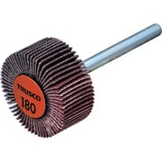 セラミックフラップホイール 軸径3mm ＃180 外径20×幅10×軸長30（10個入） TCF2010-CE-180